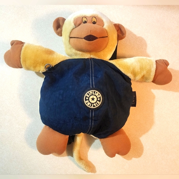 Vintage Kipling Plush monkey backpack - Picture 1 of 7